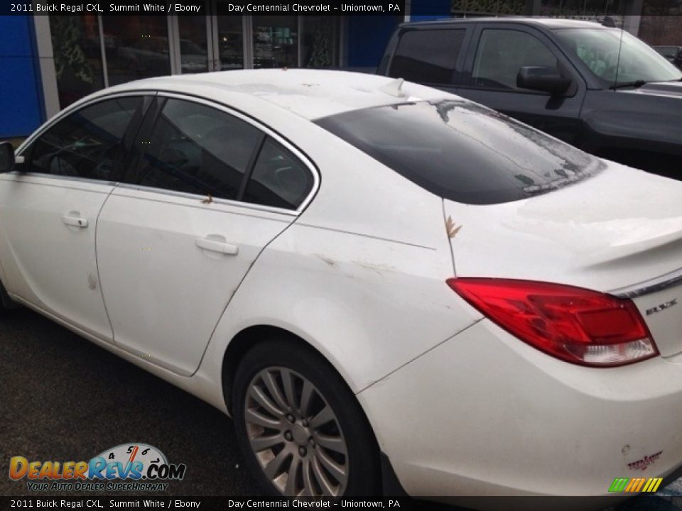 2011 Buick Regal CXL Summit White / Ebony Photo #4