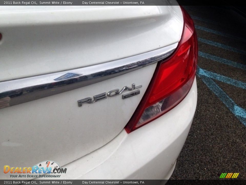 2011 Buick Regal CXL Summit White / Ebony Photo #5