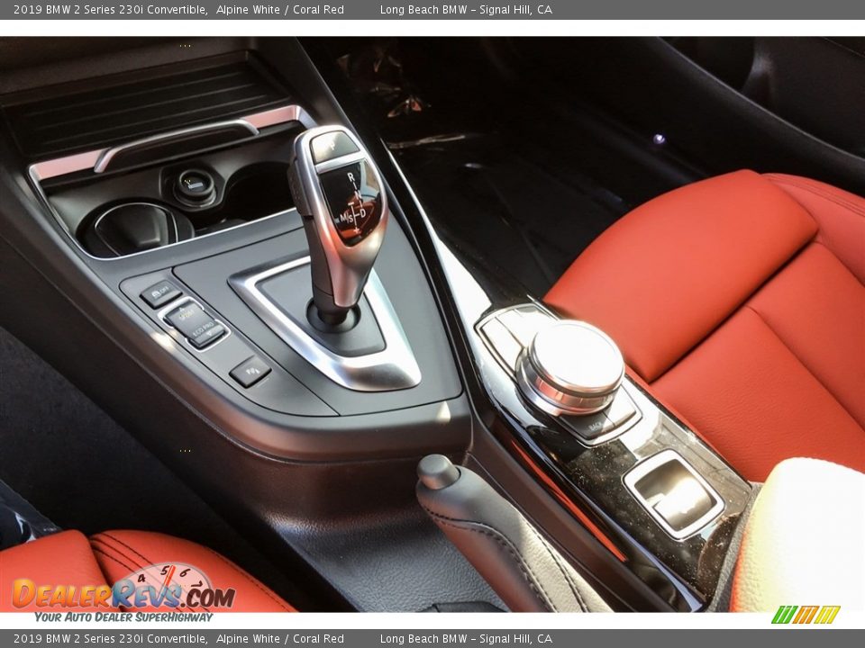 2019 BMW 2 Series 230i Convertible Alpine White / Coral Red Photo #7
