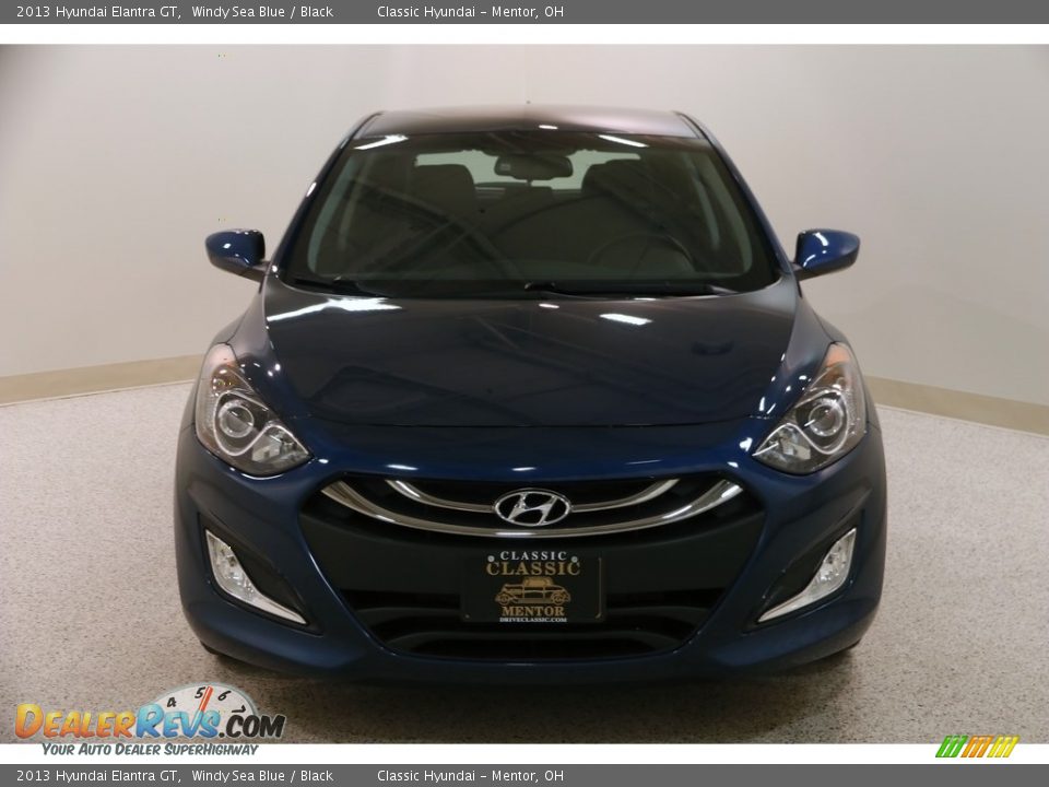 2013 Hyundai Elantra GT Windy Sea Blue / Black Photo #2