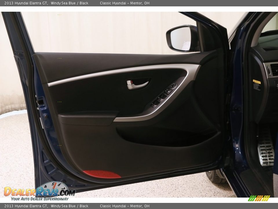 2013 Hyundai Elantra GT Windy Sea Blue / Black Photo #4
