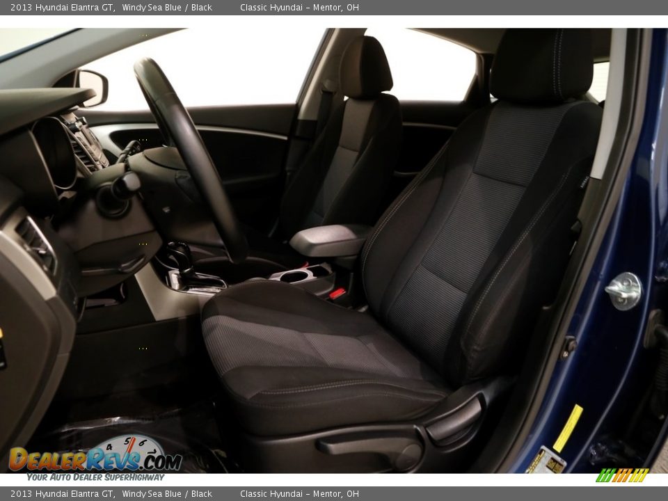 2013 Hyundai Elantra GT Windy Sea Blue / Black Photo #5