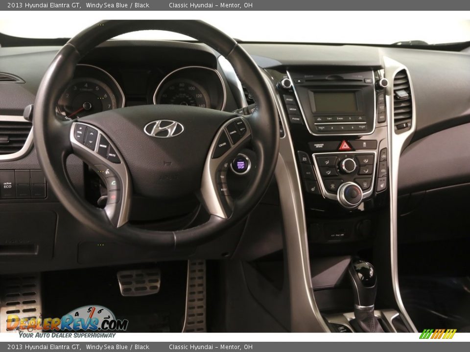 2013 Hyundai Elantra GT Windy Sea Blue / Black Photo #6