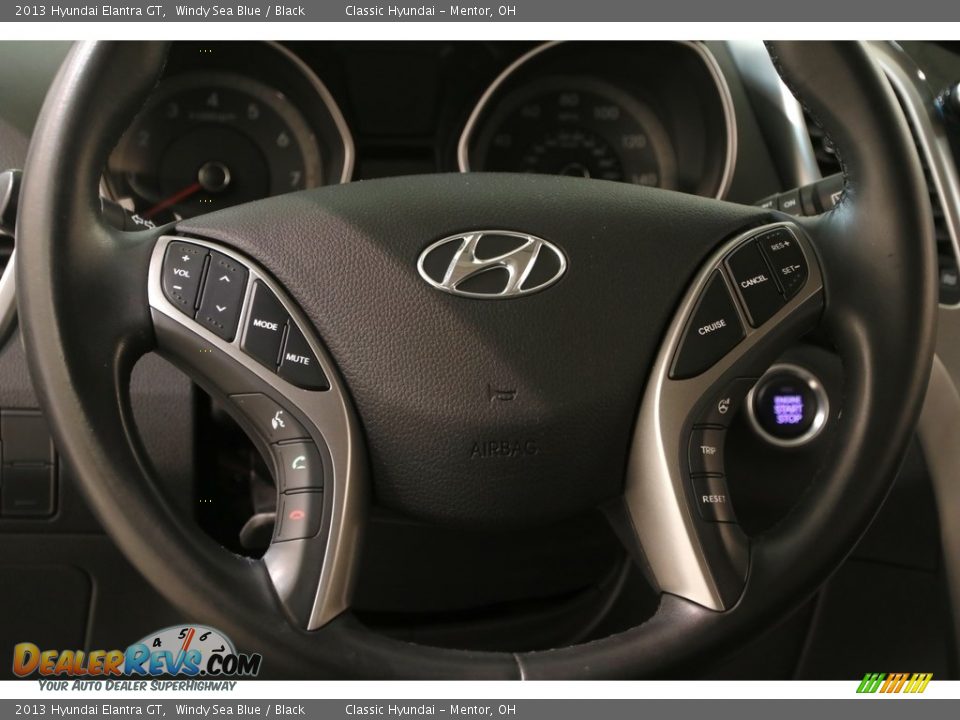 2013 Hyundai Elantra GT Windy Sea Blue / Black Photo #7