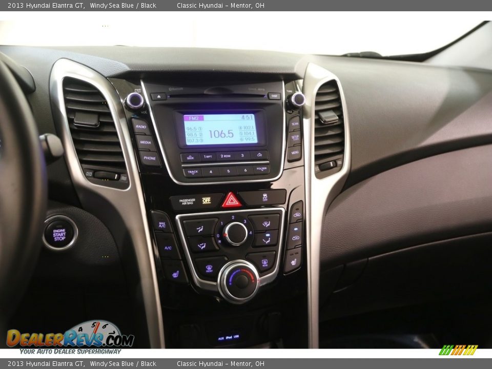 2013 Hyundai Elantra GT Windy Sea Blue / Black Photo #9