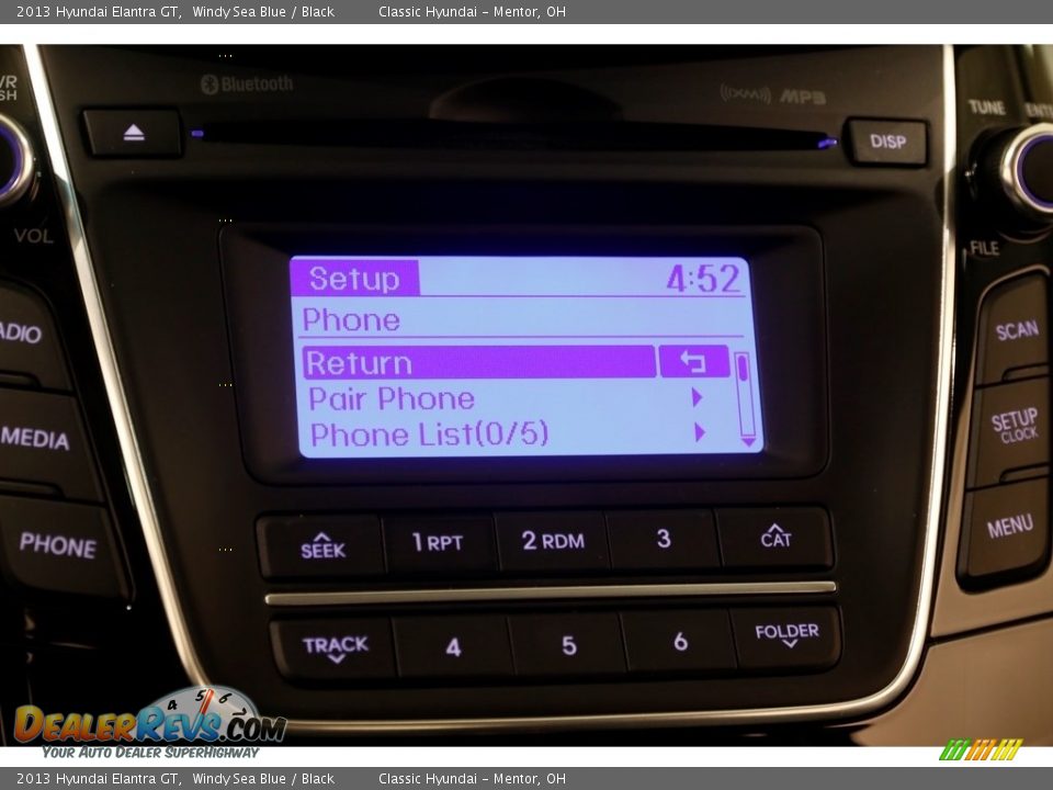 2013 Hyundai Elantra GT Windy Sea Blue / Black Photo #10