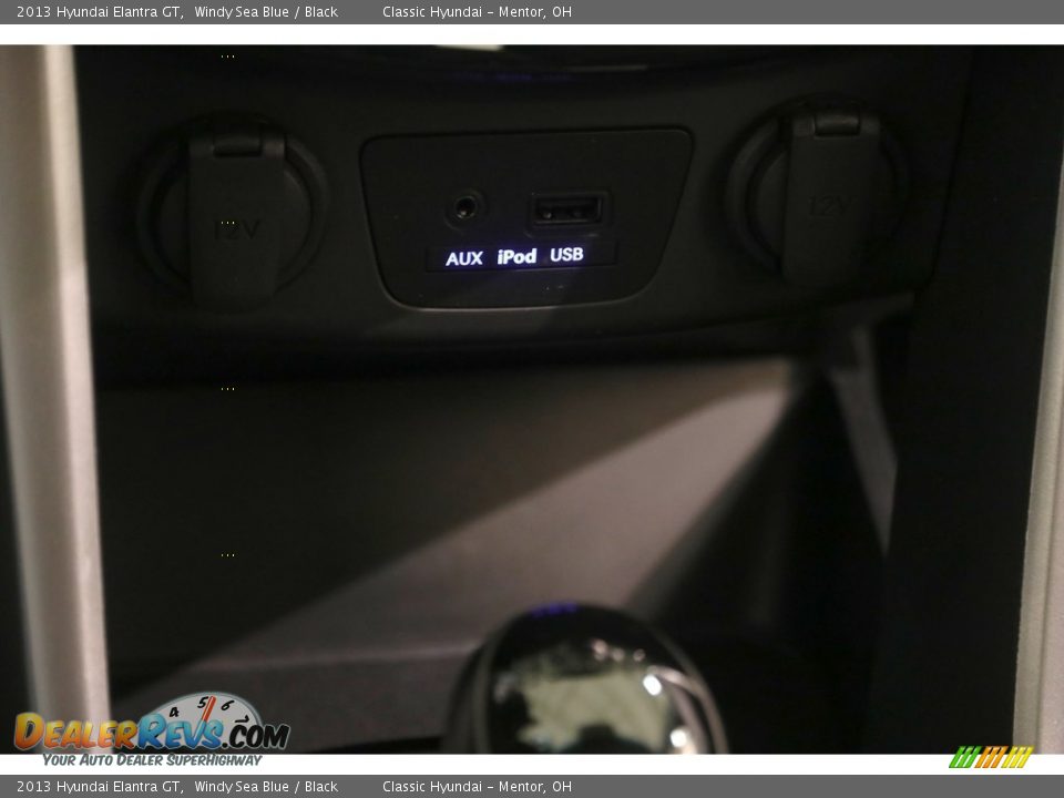 2013 Hyundai Elantra GT Windy Sea Blue / Black Photo #11