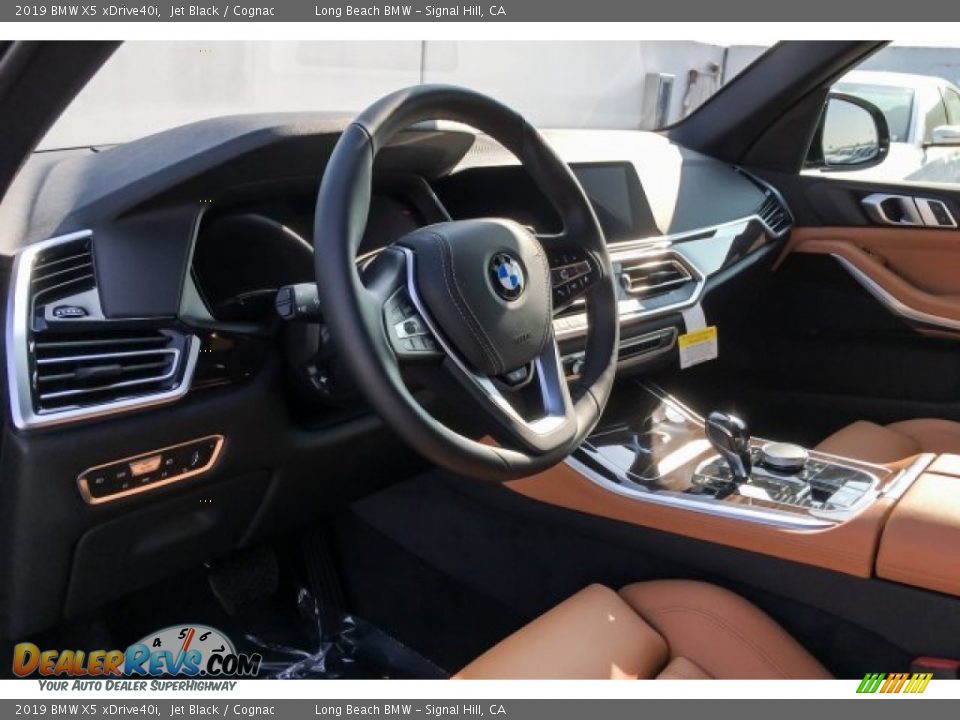 2019 BMW X5 xDrive40i Jet Black / Cognac Photo #4