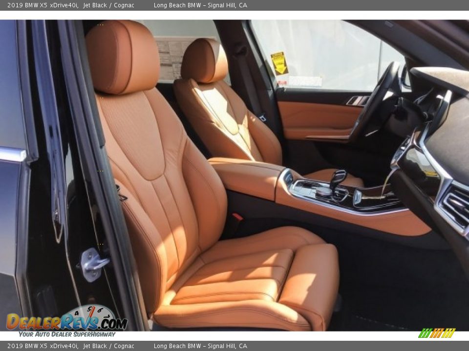 2019 BMW X5 xDrive40i Jet Black / Cognac Photo #5