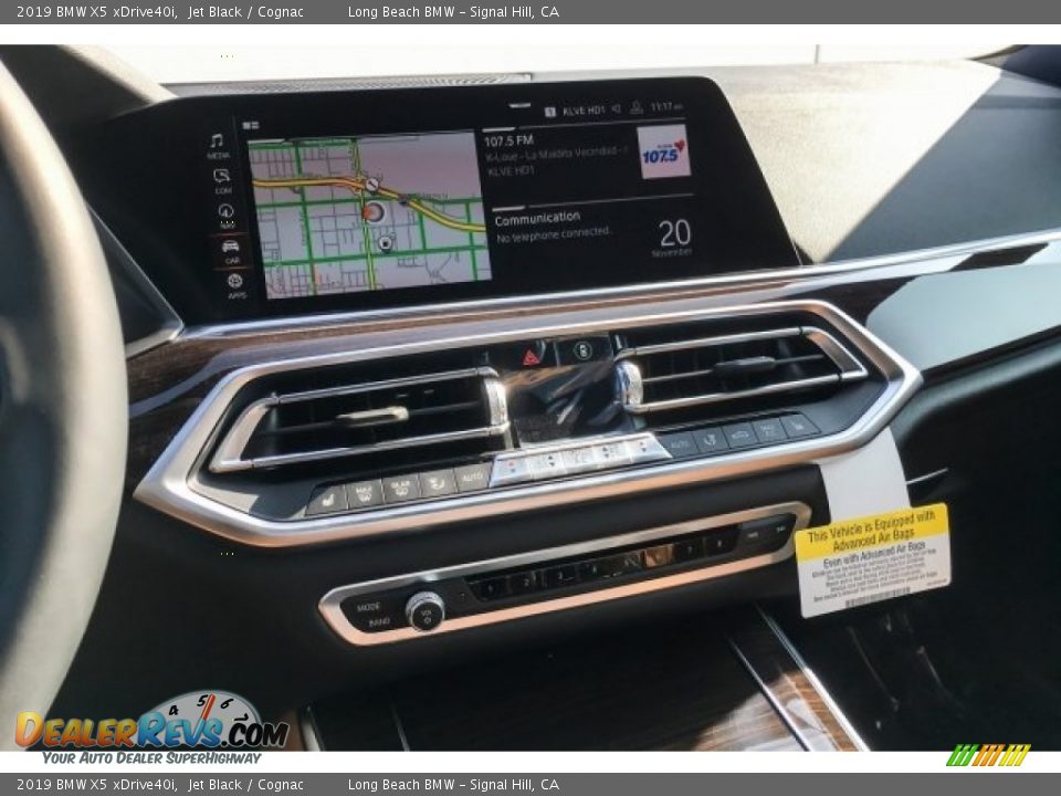 2019 BMW X5 xDrive40i Jet Black / Cognac Photo #6