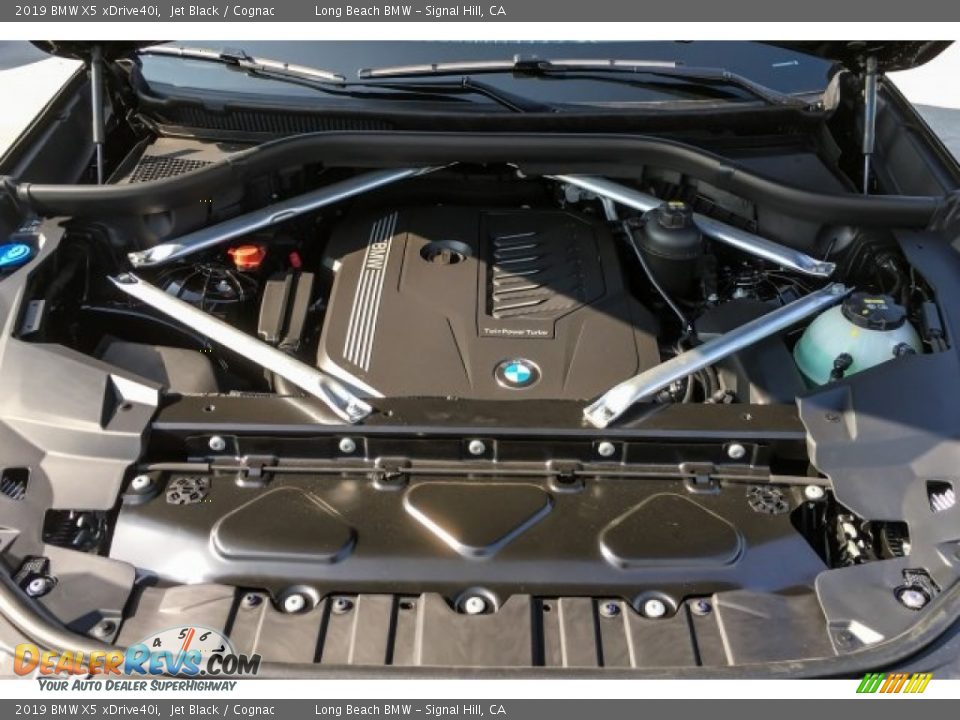 2019 BMW X5 xDrive40i Jet Black / Cognac Photo #8