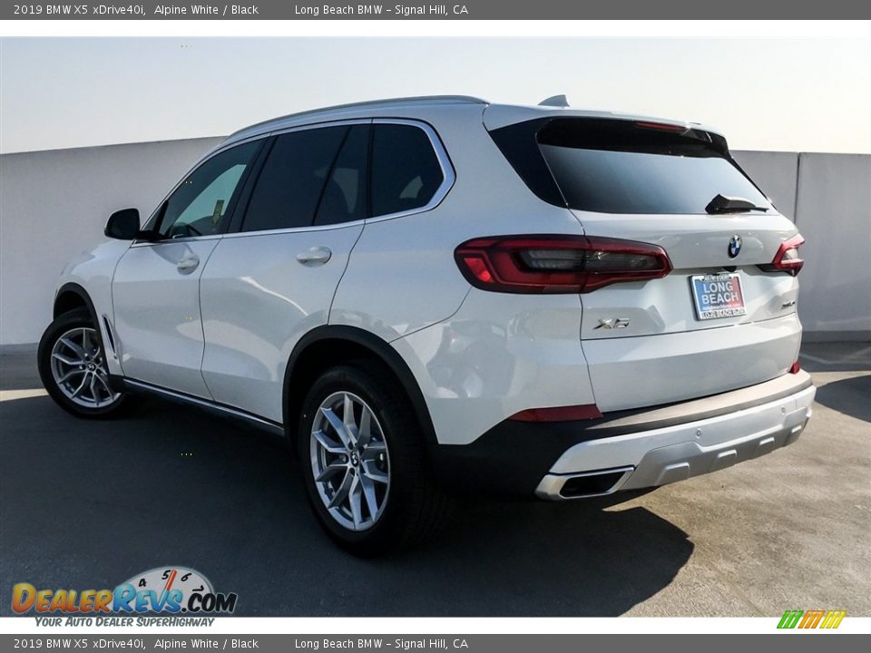2019 BMW X5 xDrive40i Alpine White / Black Photo #2