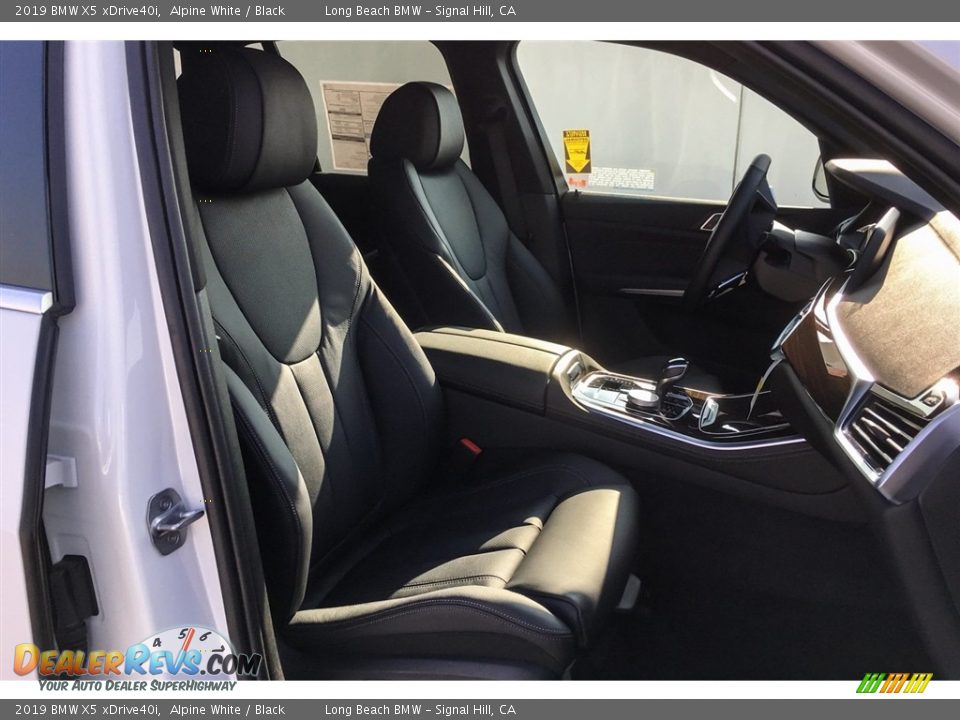 2019 BMW X5 xDrive40i Alpine White / Black Photo #5