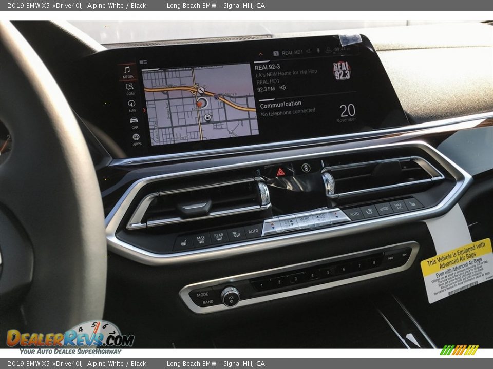 2019 BMW X5 xDrive40i Alpine White / Black Photo #6