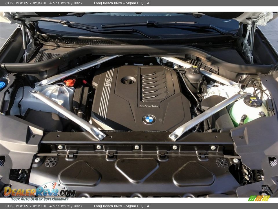 2019 BMW X5 xDrive40i Alpine White / Black Photo #8