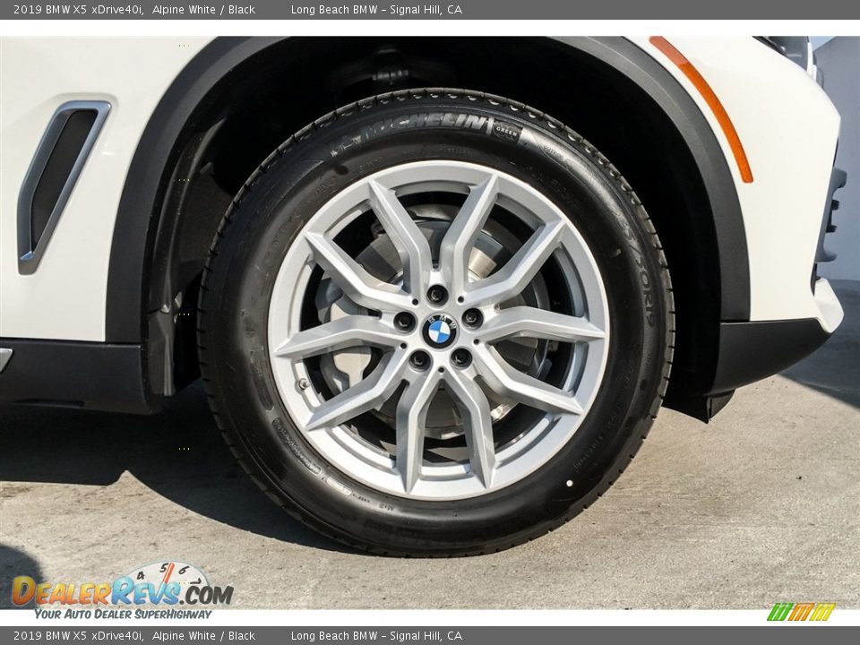 2019 BMW X5 xDrive40i Alpine White / Black Photo #9
