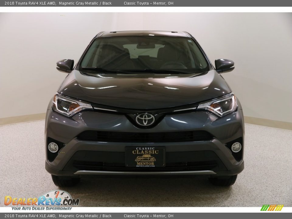 2018 Toyota RAV4 XLE AWD Magnetic Gray Metallic / Black Photo #2