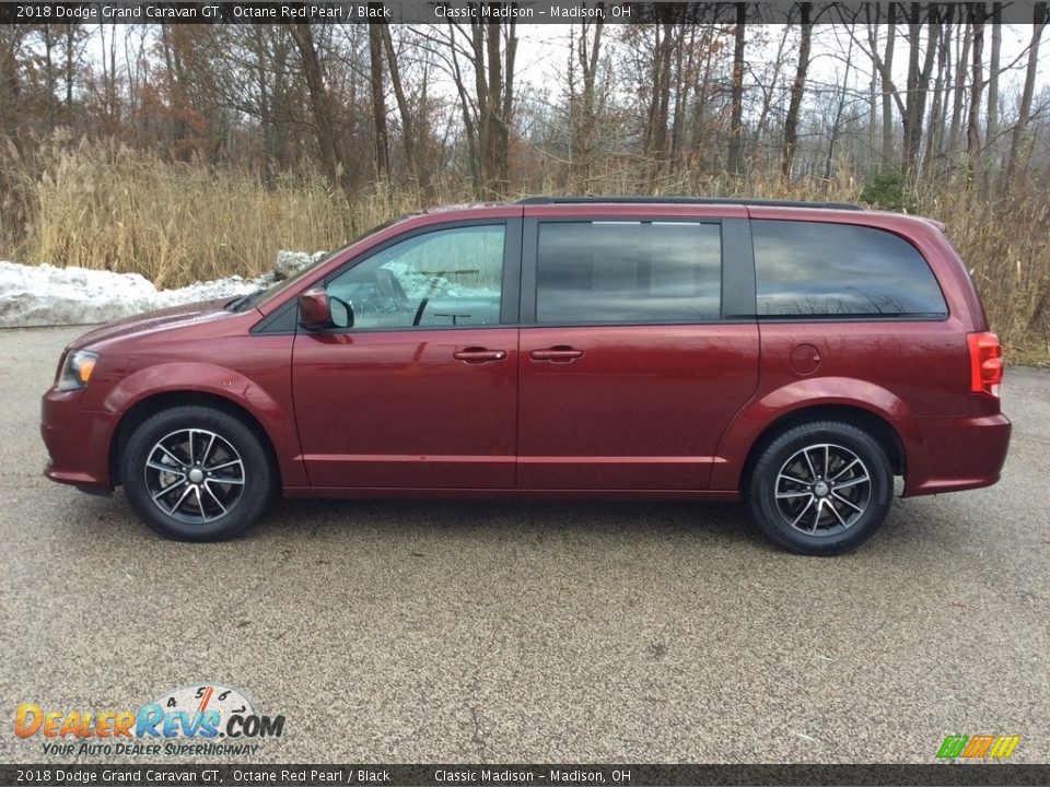 Octane Red Pearl 2018 Dodge Grand Caravan GT Photo #3