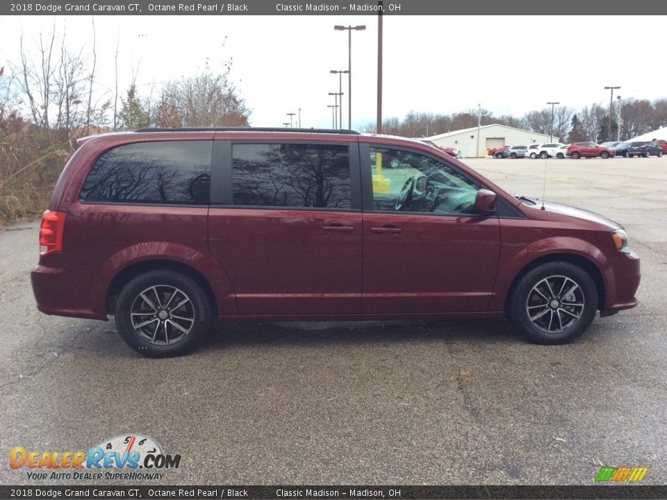2018 Dodge Grand Caravan GT Octane Red Pearl / Black Photo #7