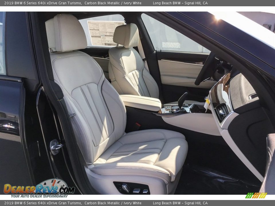 Ivory White Interior - 2019 BMW 6 Series 640i xDrive Gran Turismo Photo #5