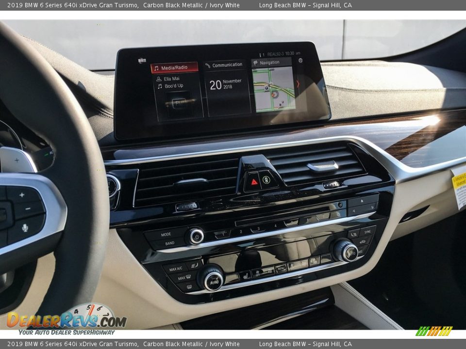 Controls of 2019 BMW 6 Series 640i xDrive Gran Turismo Photo #6