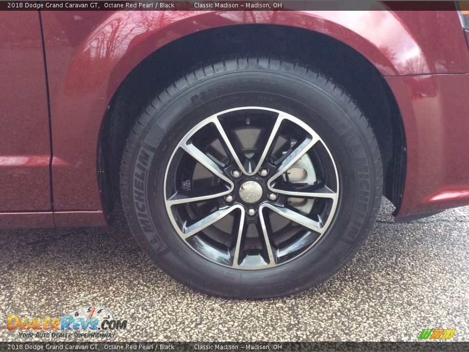 2018 Dodge Grand Caravan GT Octane Red Pearl / Black Photo #9