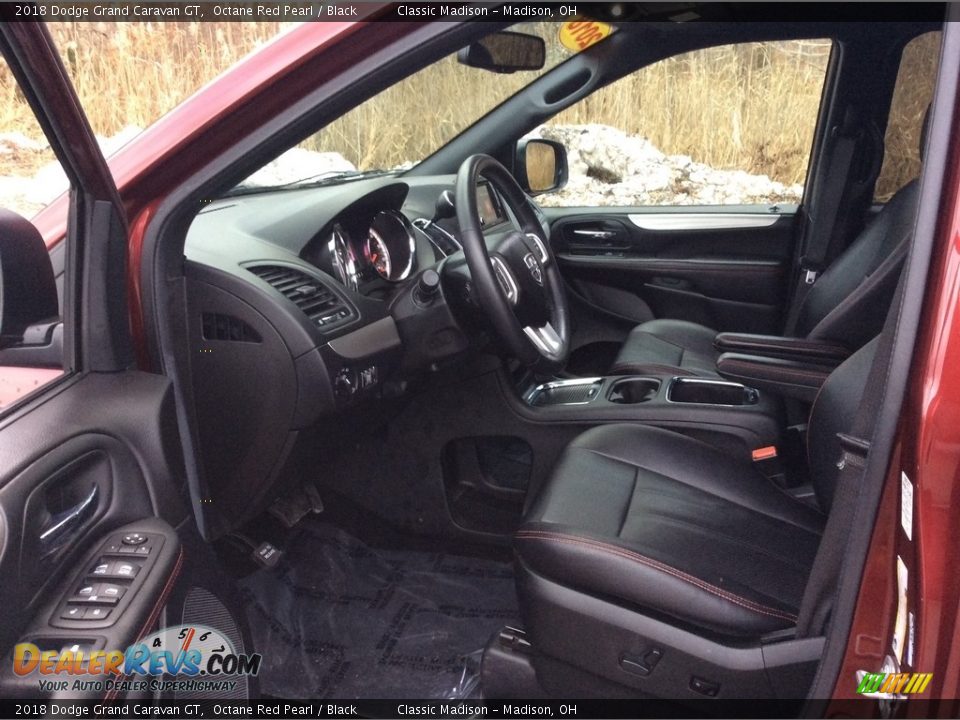 2018 Dodge Grand Caravan GT Octane Red Pearl / Black Photo #14