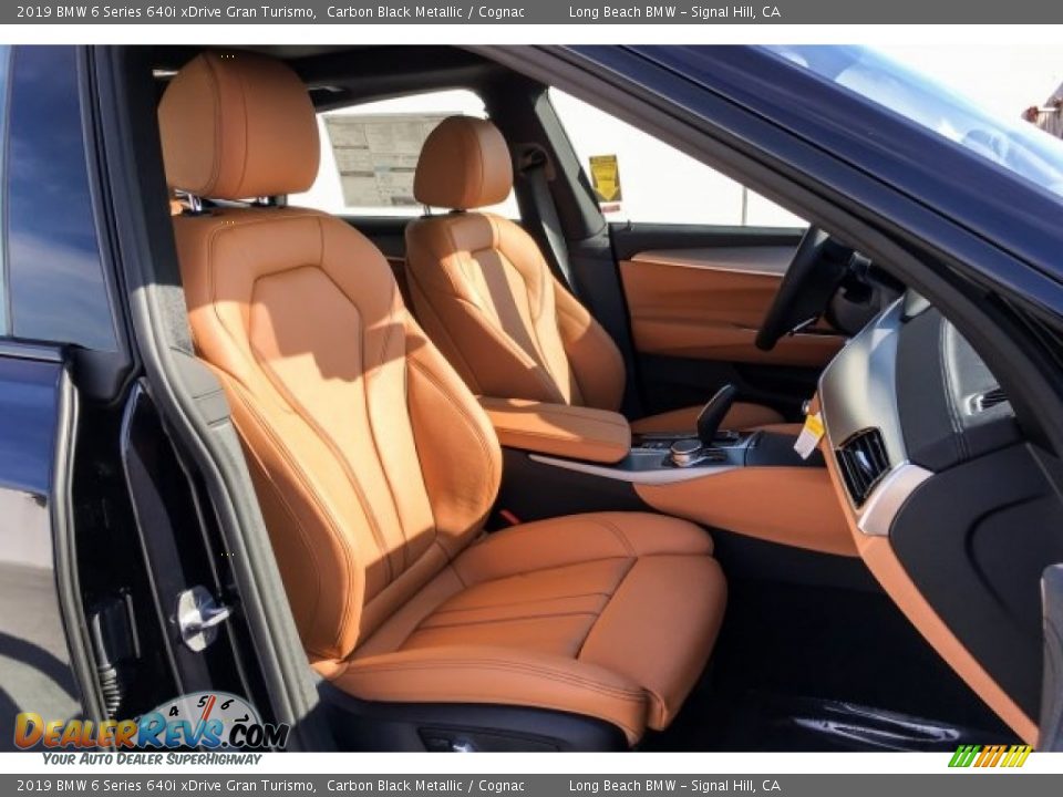 Cognac Interior - 2019 BMW 6 Series 640i xDrive Gran Turismo Photo #5