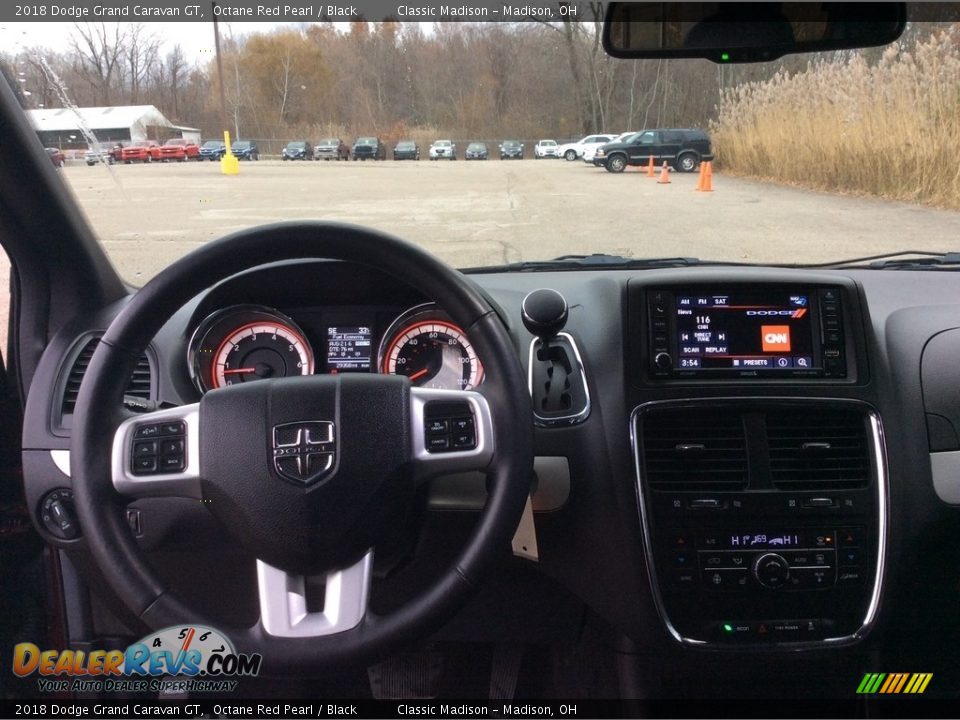 2018 Dodge Grand Caravan GT Octane Red Pearl / Black Photo #17
