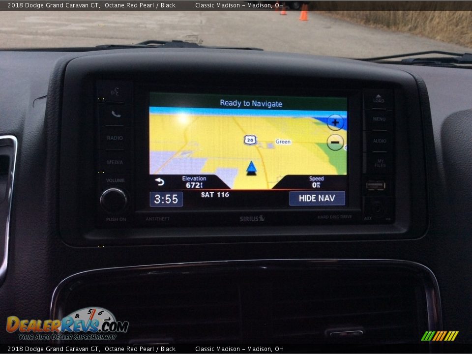 2018 Dodge Grand Caravan GT Octane Red Pearl / Black Photo #19