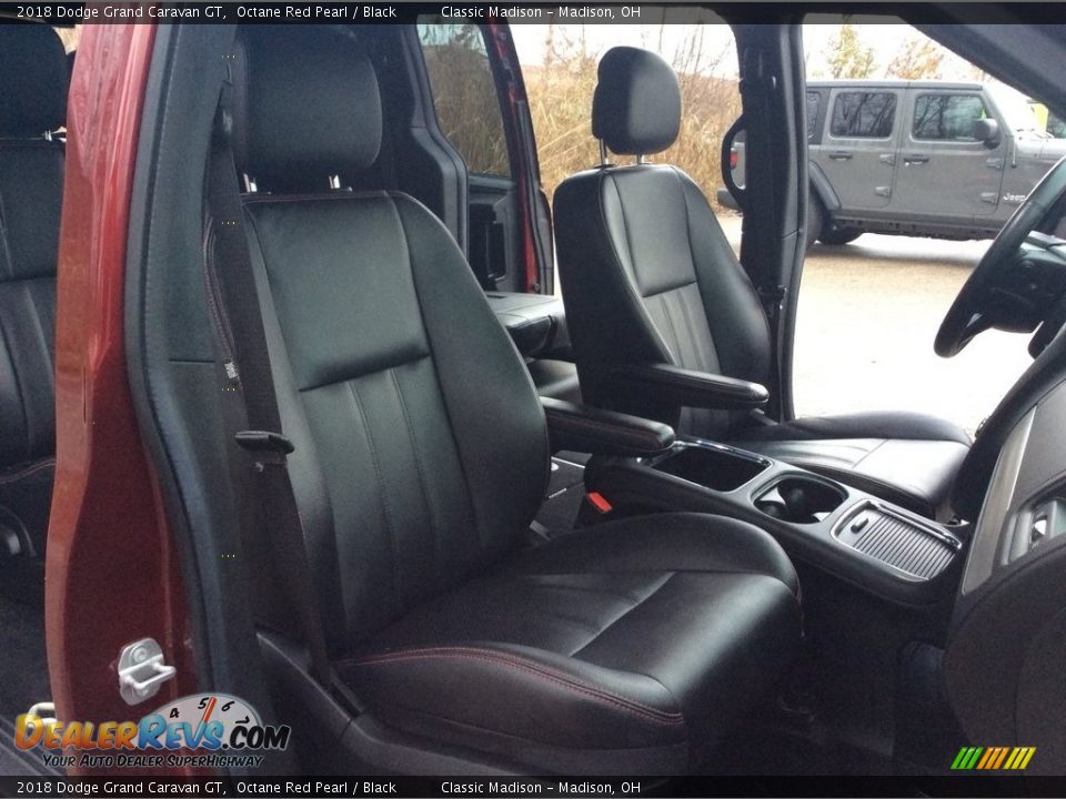 2018 Dodge Grand Caravan GT Octane Red Pearl / Black Photo #22
