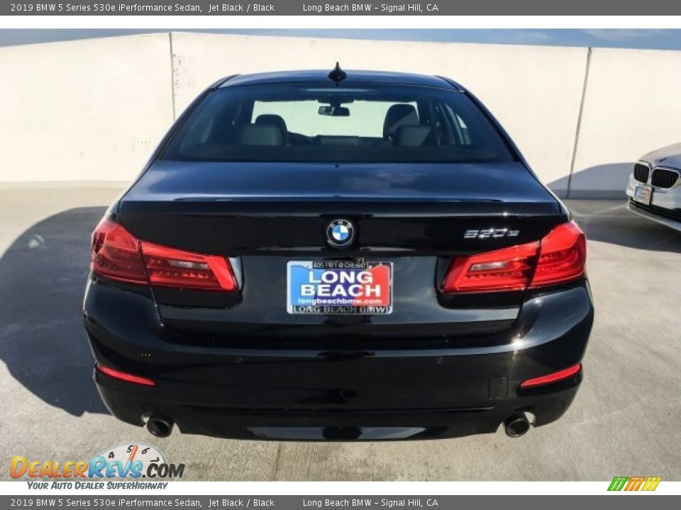 2019 BMW 5 Series 530e iPerformance Sedan Jet Black / Black Photo #3