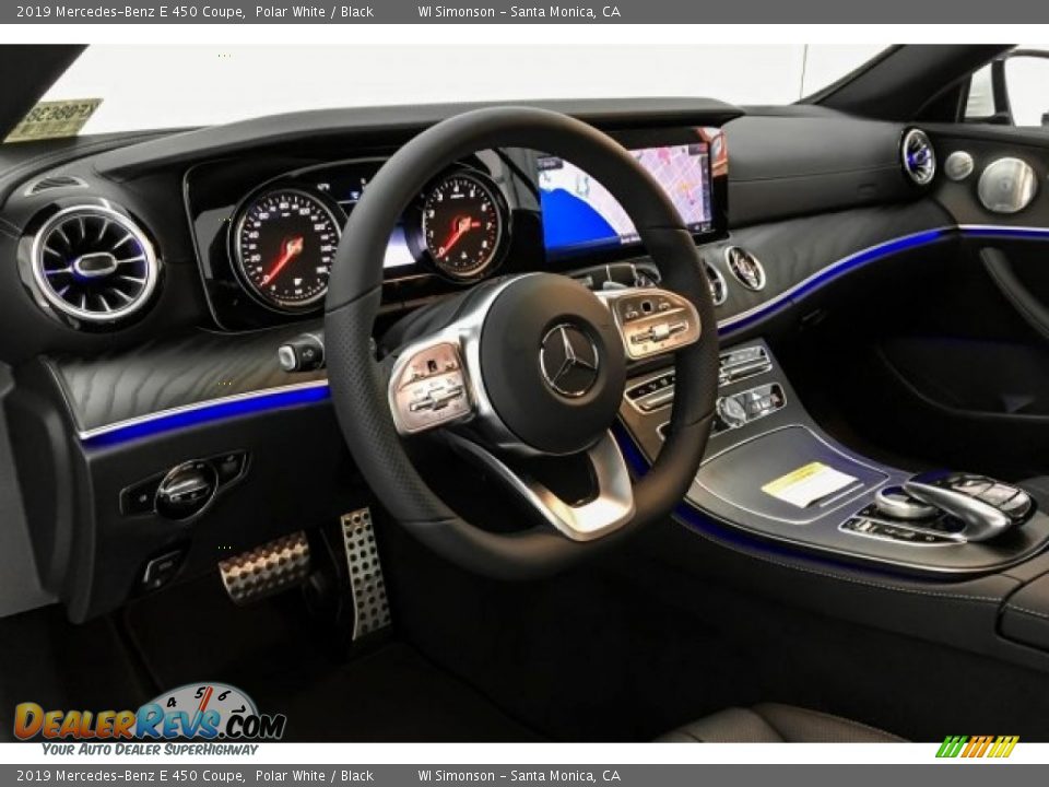 2019 Mercedes-Benz E 450 Coupe Polar White / Black Photo #4