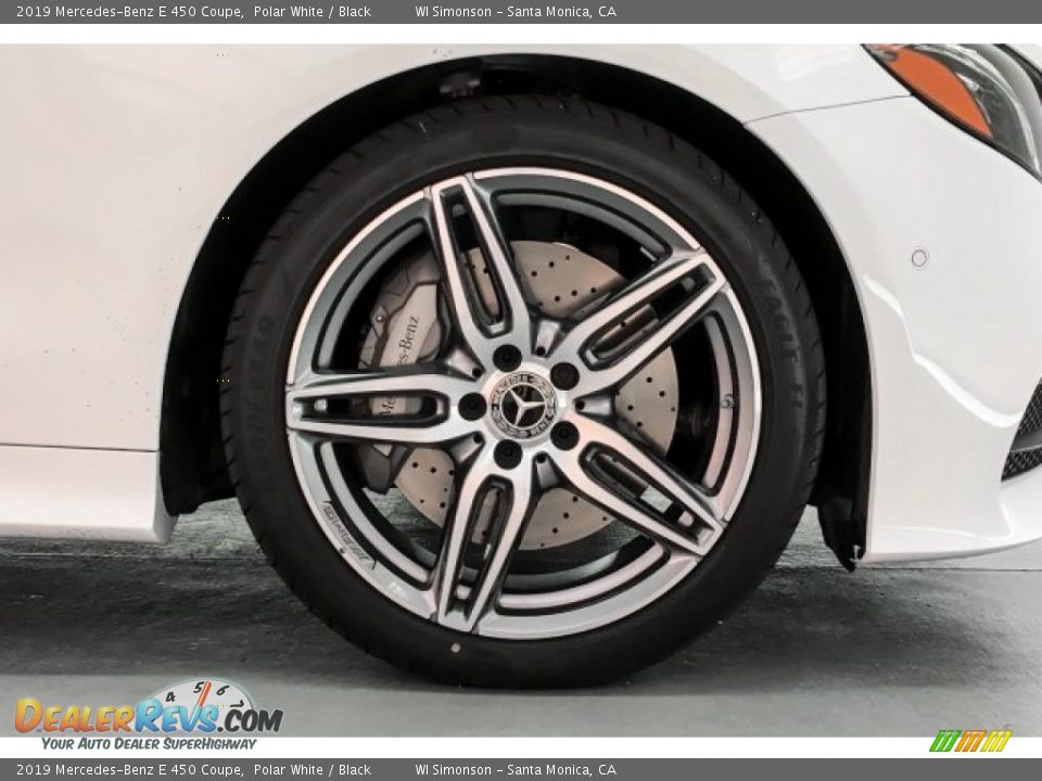 2019 Mercedes-Benz E 450 Coupe Polar White / Black Photo #9
