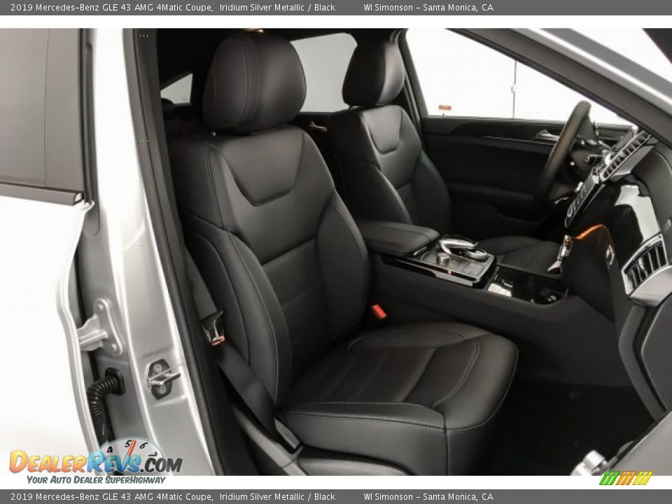 Black Interior - 2019 Mercedes-Benz GLE 43 AMG 4Matic Coupe Photo #5