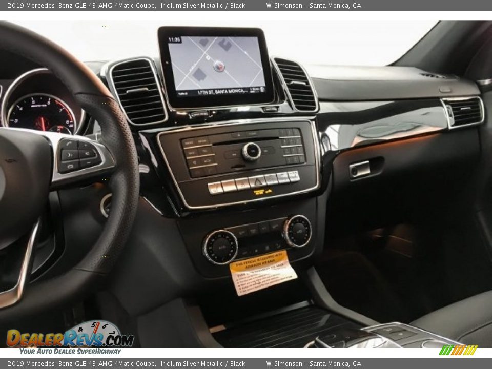 Dashboard of 2019 Mercedes-Benz GLE 43 AMG 4Matic Coupe Photo #6