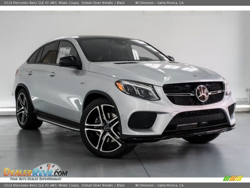 Front 3/4 View of 2019 Mercedes-Benz GLE 43 AMG 4Matic Coupe Photo #12