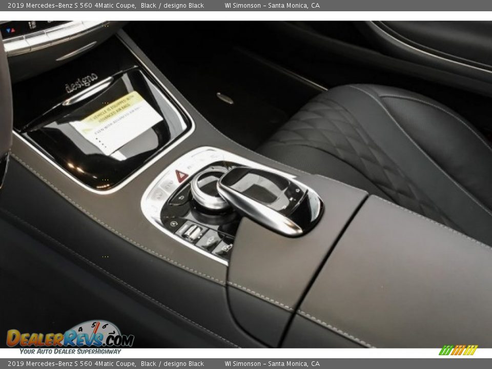 Controls of 2019 Mercedes-Benz S 560 4Matic Coupe Photo #7