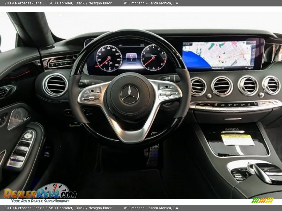 2019 Mercedes-Benz S S 560 Cabriolet Black / designo Black Photo #4
