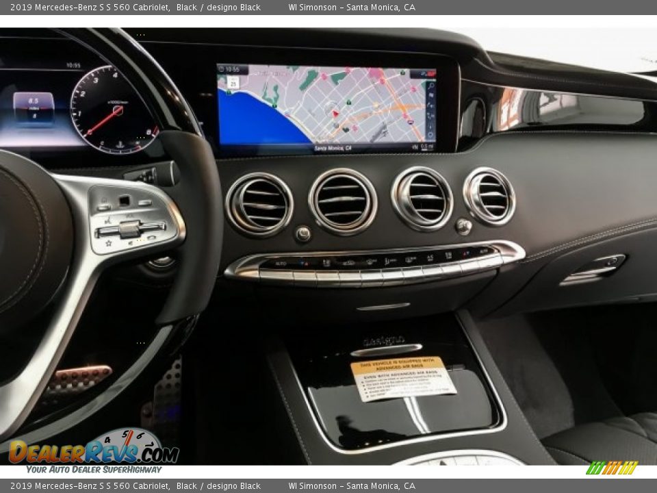 2019 Mercedes-Benz S S 560 Cabriolet Black / designo Black Photo #5