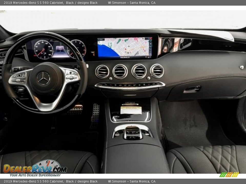 Dashboard of 2019 Mercedes-Benz S S 560 Cabriolet Photo #18