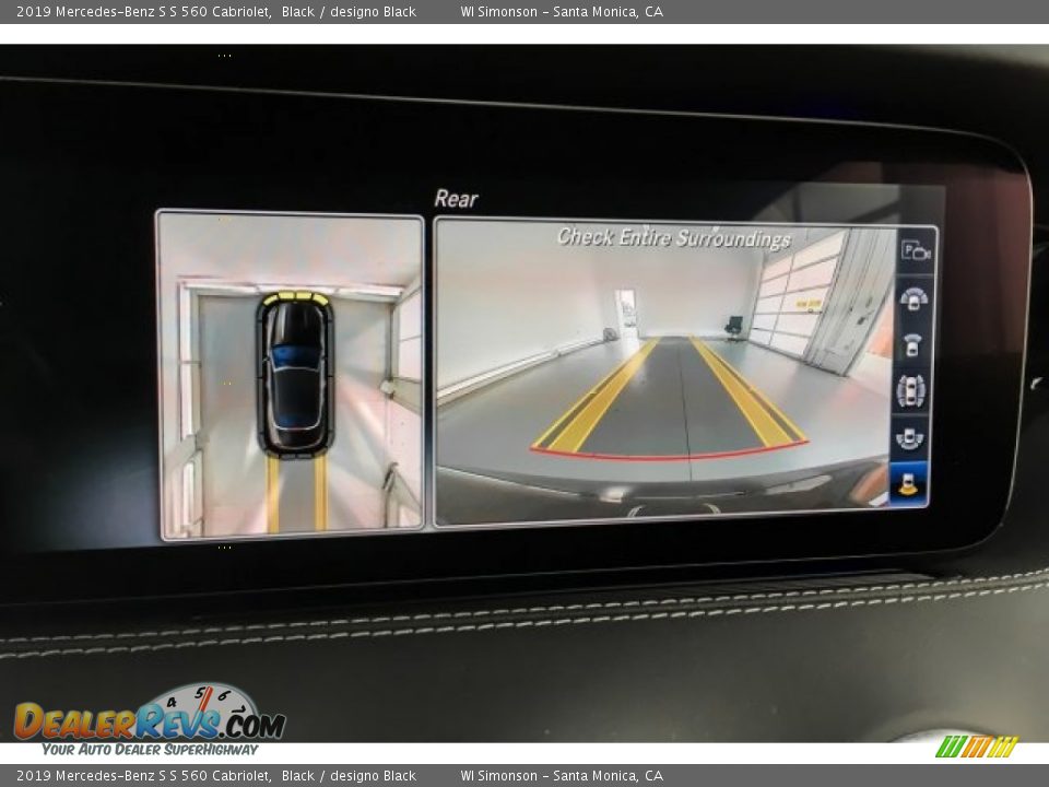 2019 Mercedes-Benz S S 560 Cabriolet Black / designo Black Photo #22