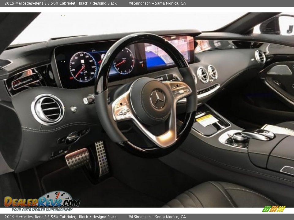 2019 Mercedes-Benz S S 560 Cabriolet Black / designo Black Photo #23