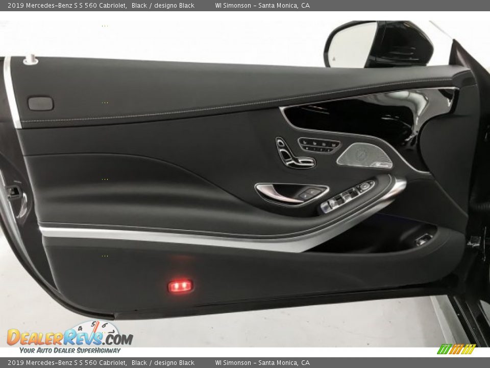 Door Panel of 2019 Mercedes-Benz S S 560 Cabriolet Photo #26