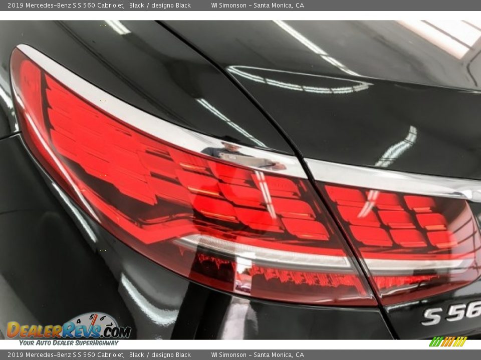 2019 Mercedes-Benz S S 560 Cabriolet Black / designo Black Photo #27