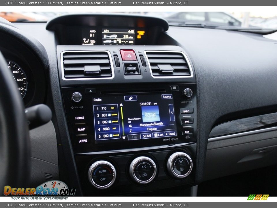 2018 Subaru Forester 2.5i Limited Jasmine Green Metallic / Platinum Photo #13