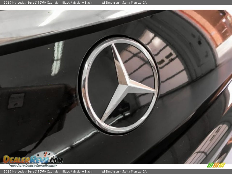 2019 Mercedes-Benz S S 560 Cabriolet Black / designo Black Photo #28