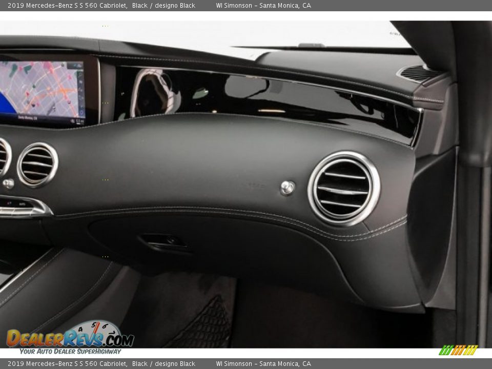 2019 Mercedes-Benz S S 560 Cabriolet Black / designo Black Photo #29