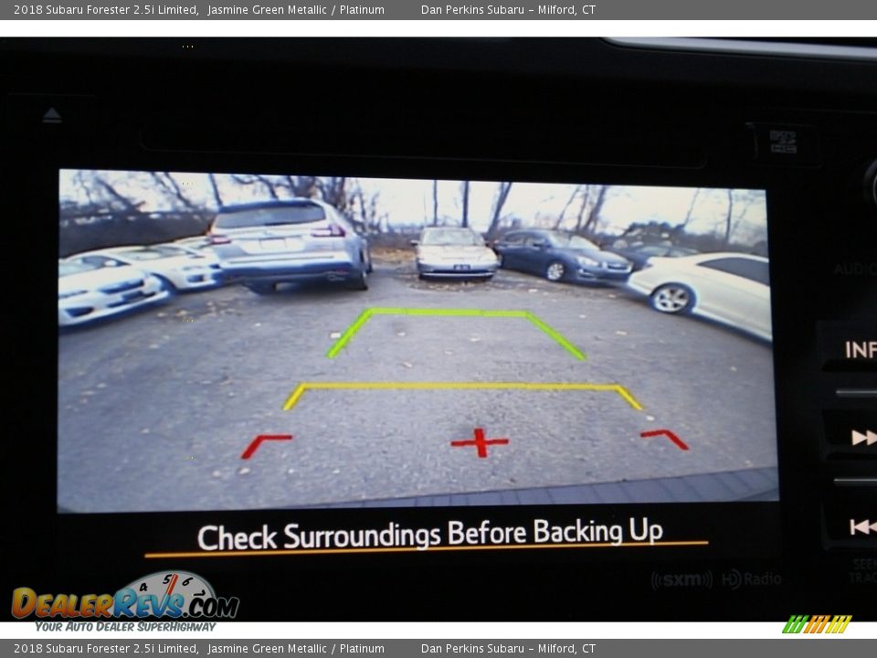 2018 Subaru Forester 2.5i Limited Jasmine Green Metallic / Platinum Photo #15