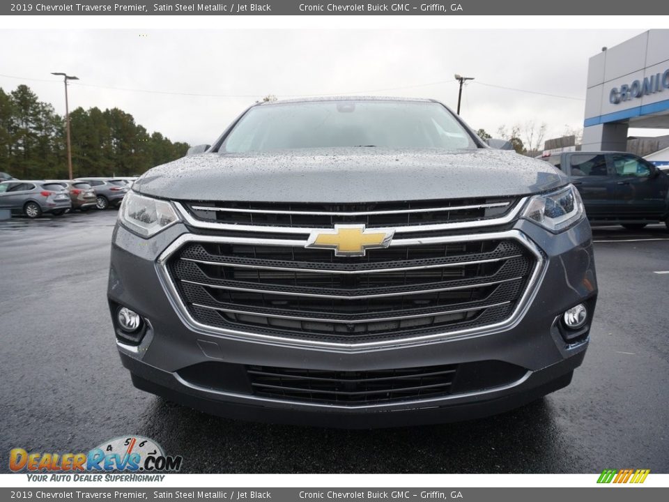 2019 Chevrolet Traverse Premier Satin Steel Metallic / Jet Black Photo #2